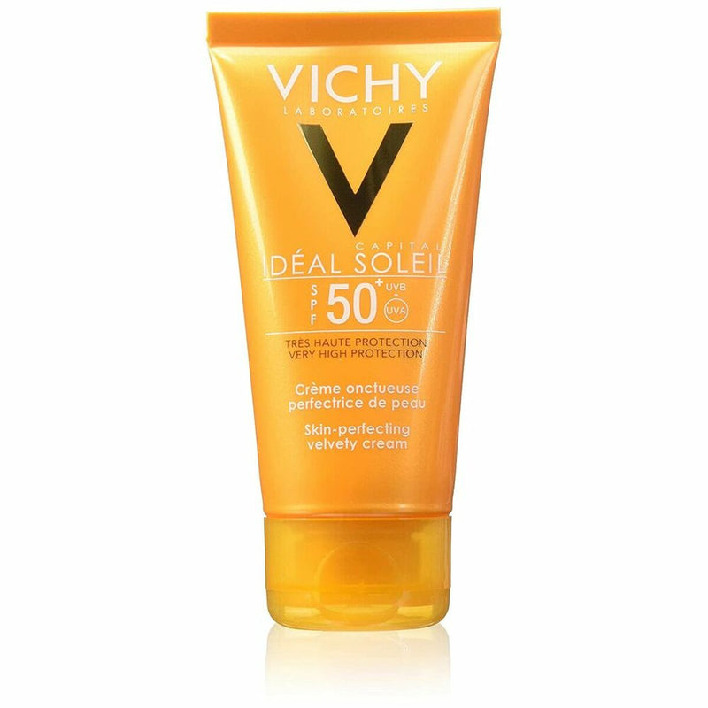 Facial Sun Cream Capital Soleil Vichy Capital Soleil Spf 50 SPF 50+ 50 ml