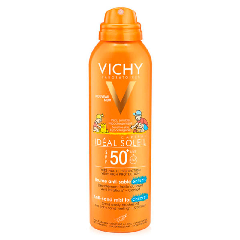 Spray Protetor Solar Ideal Soleil Vichy MB001900 (200 ml) Spf 50 SPF 50+ 200 ml