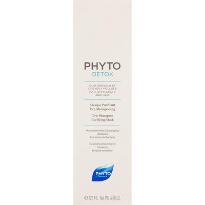 Masque purifiant Phyto Paris PhytoDetox Pré-Shampoing (125 ml)