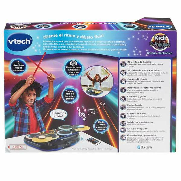 Drums Vtech Plastic 12,7 x 46,9 x 28,1 cm