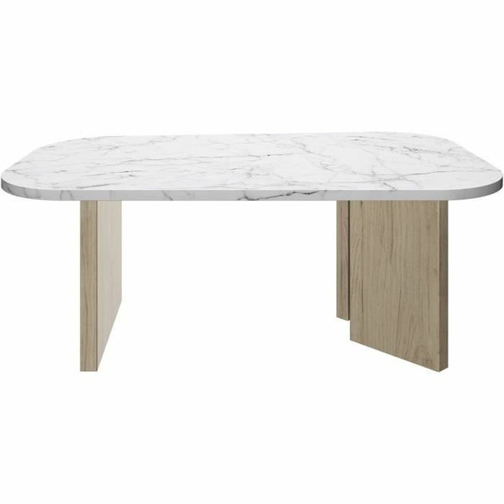 Centre Table White 105 x 58 x 39 cm