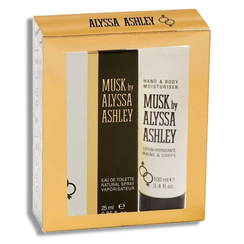 Conjunto de Perfume Mulher Alyssa Ashley Musk EDT 2 Peças