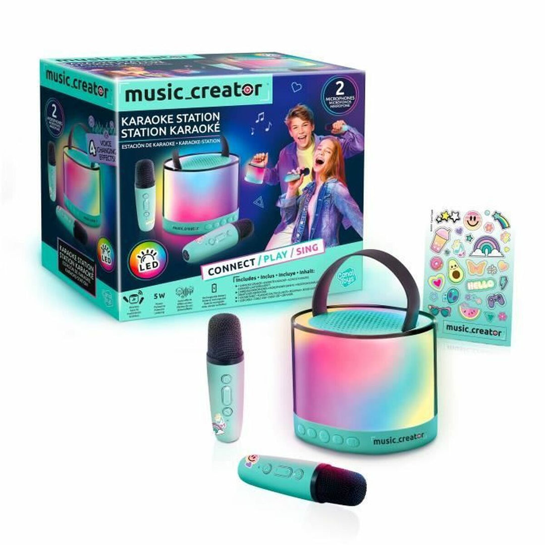 Speaker with Karaoke Microphone Canal Toys INF 044