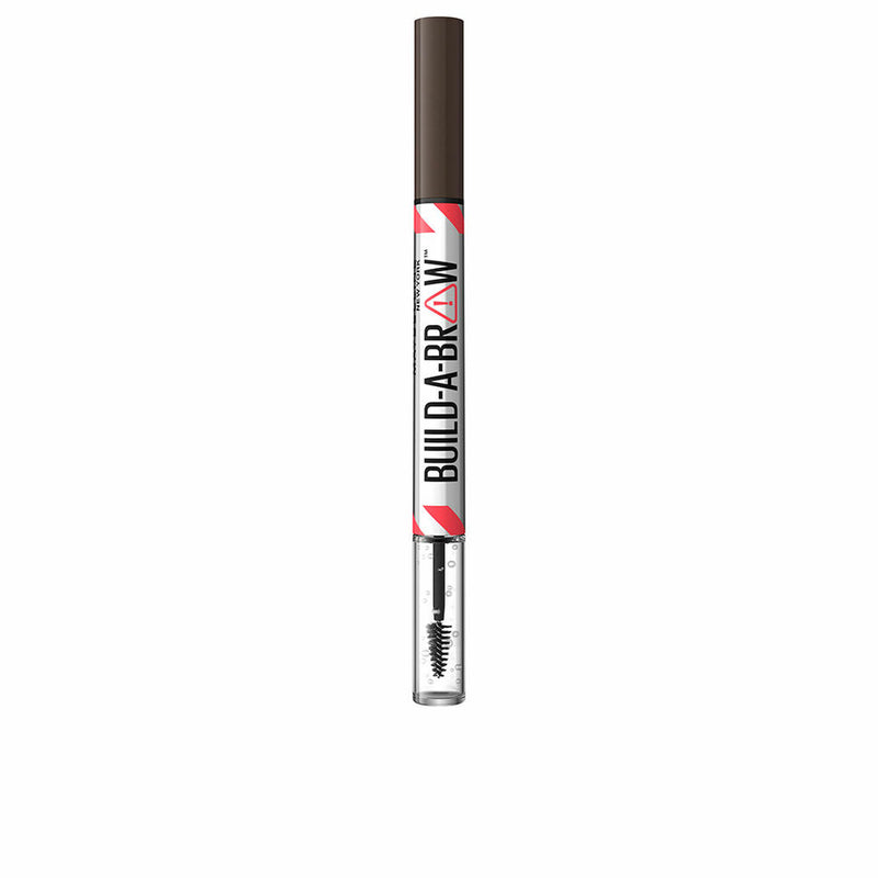 Eyebrow Pencil Maybelline Build A Brow Nº 260 deep brown 15,3 ml 2-in-1
