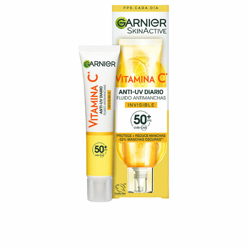 Fluido Hidratante Garnier Vitamin C - Invisible Antimanchas 40 ml