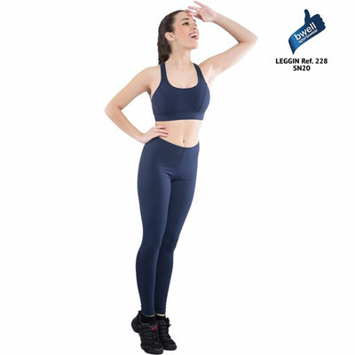 Sport leggings for Women Happy Dance   Dark blue