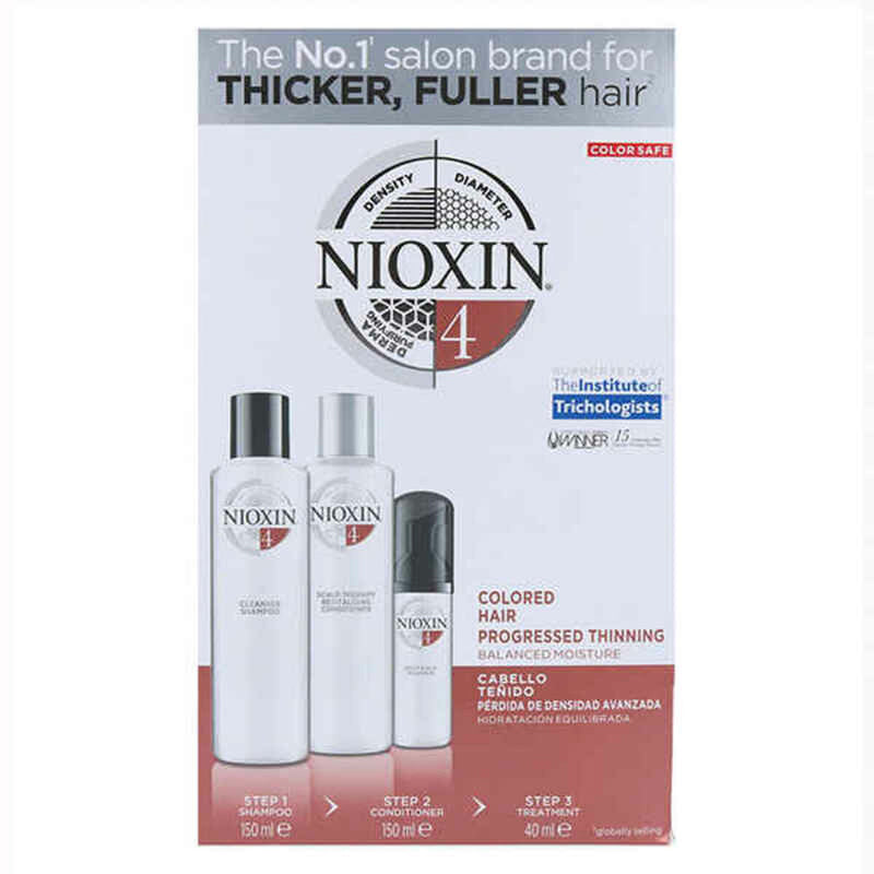 Tratamento Hidratante SYSTEM 4 Medium Hydratation Nioxin Trial (3 pcs)