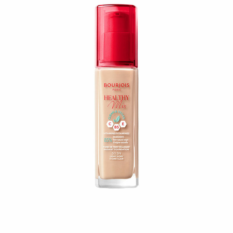 Base de maquillage liquide Bourjois Healthy Mix Nº 50.5N Light ivory 30 ml