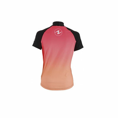 T-Shirt de Bain Aqua Sphere Rash Guard Rose Femme
