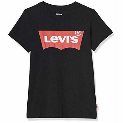 T-shirt à manches courtes enfant Levi's 8157 Noir (14 Ans)