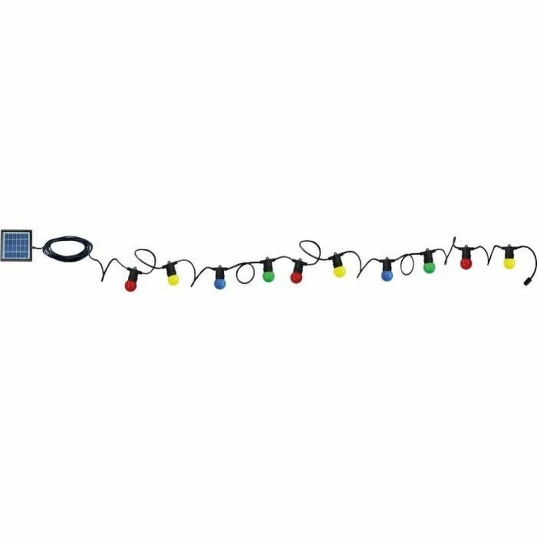 Wreath of LED Lights Black Multicolour 5 m LED