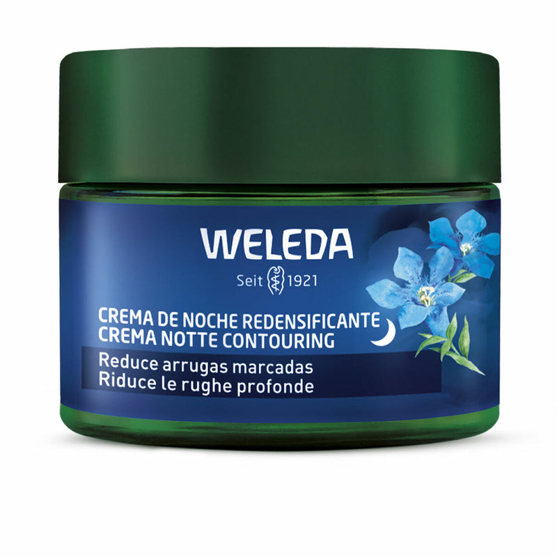 Creme Antirrugas de Noite Weleda Blue Gentian and Edelweiss 40 ml Redensificação