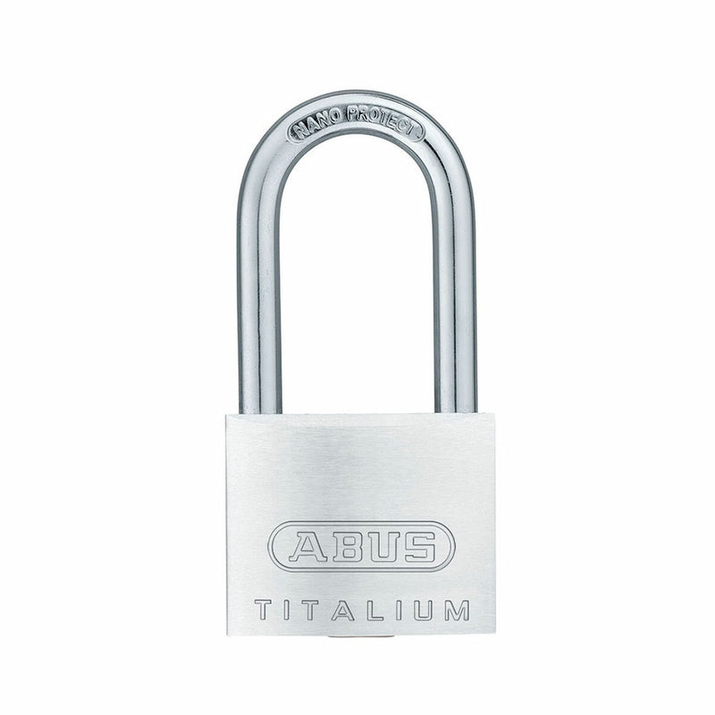 Verrouillage des clés ABUS Titalium 64ti/50hb50 Acier Aluminium Long (5 cm)