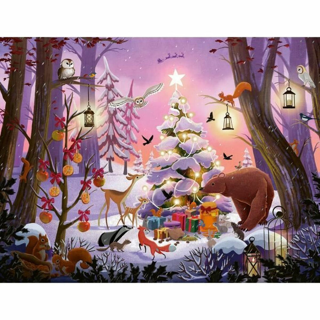 Puzzle Ravensburger NAVIDAD EN EL BOSQUE 2000 Pieces