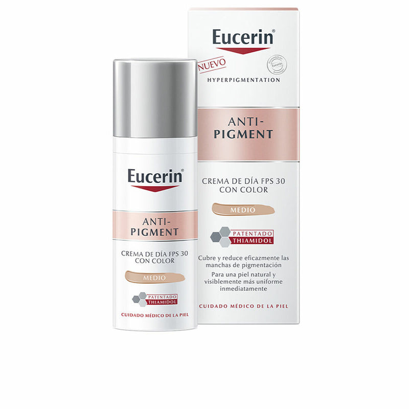 Base de Maquilhagem Cremosa Eucerin Anti Pigment Medio (50 ml)