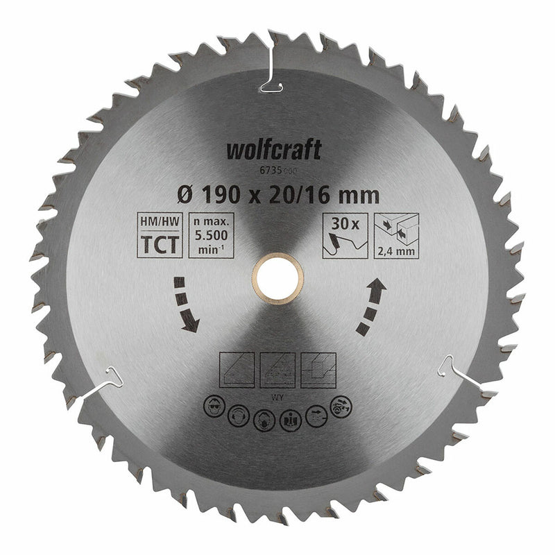 Cutting disc Wolfcraft 6735000