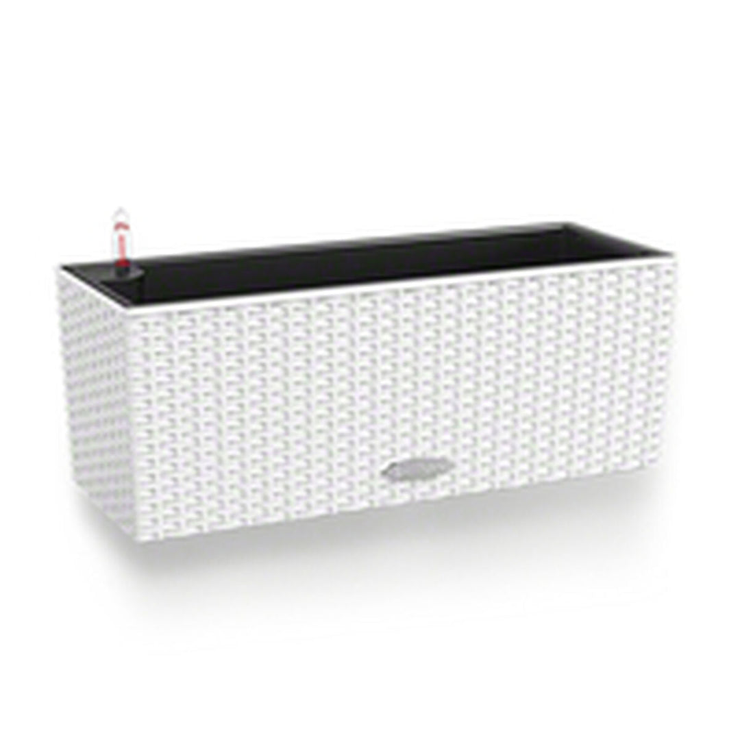 Plant pot Lechuza White Black polypropylene