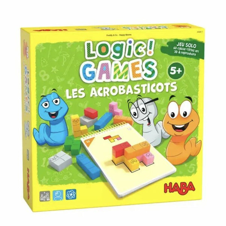 Board game HABA Logic Games - Happy Worms