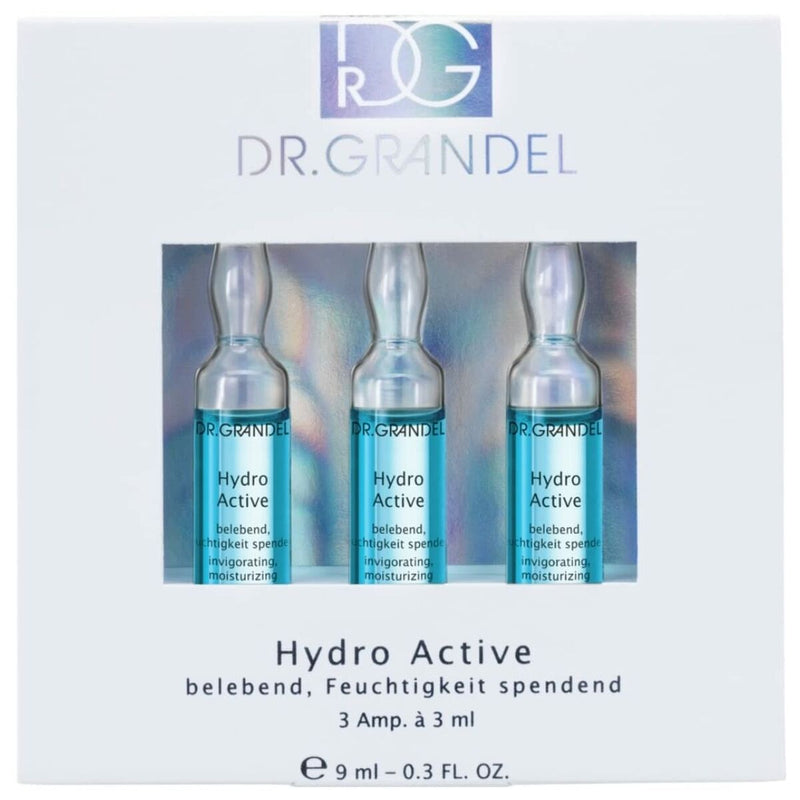 Ampoules Dr. Grandel Hydro Active 3 ml 3 Unités Hydratation profonde