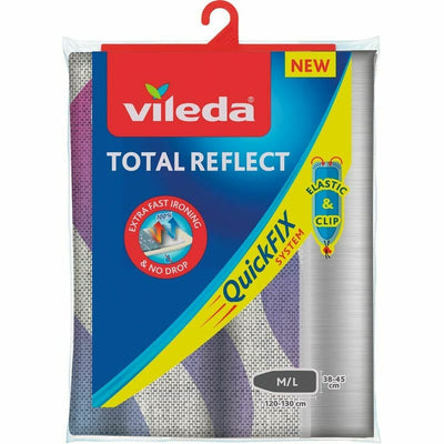 Housse pour Table à Repasser Vileda 163263 Total Reflect Gris (130 x 45 cm)