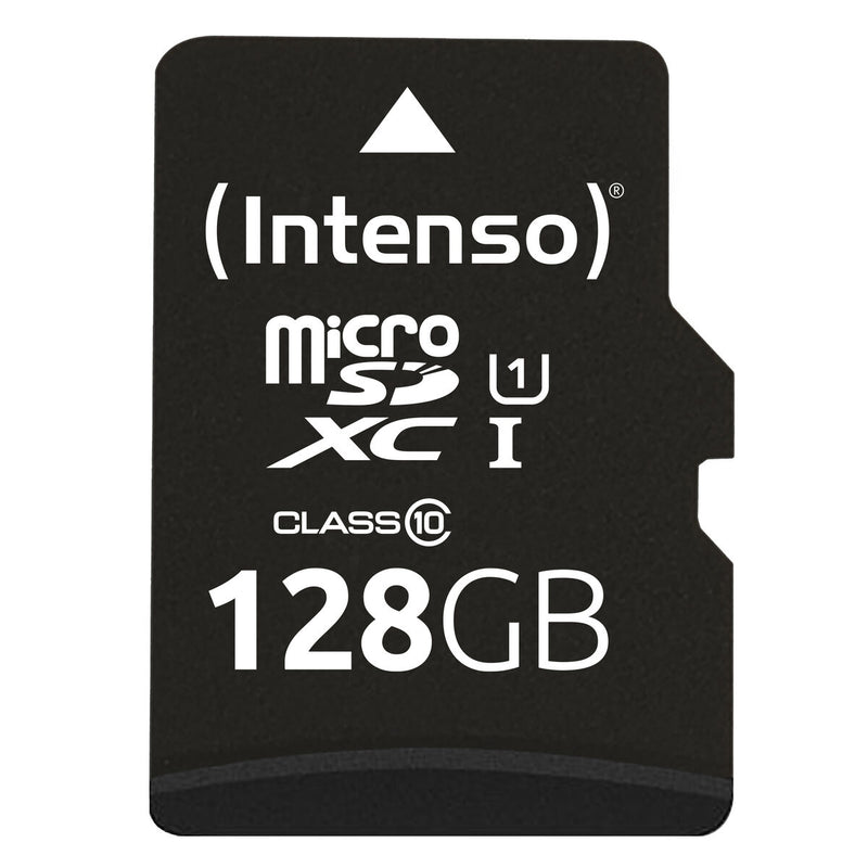 Carte Mémoire Micro SD avec Adaptateur INTENSO 128 GB