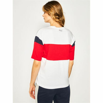 Women’s Short Sleeve T-Shirt Fila Lalette Sport White