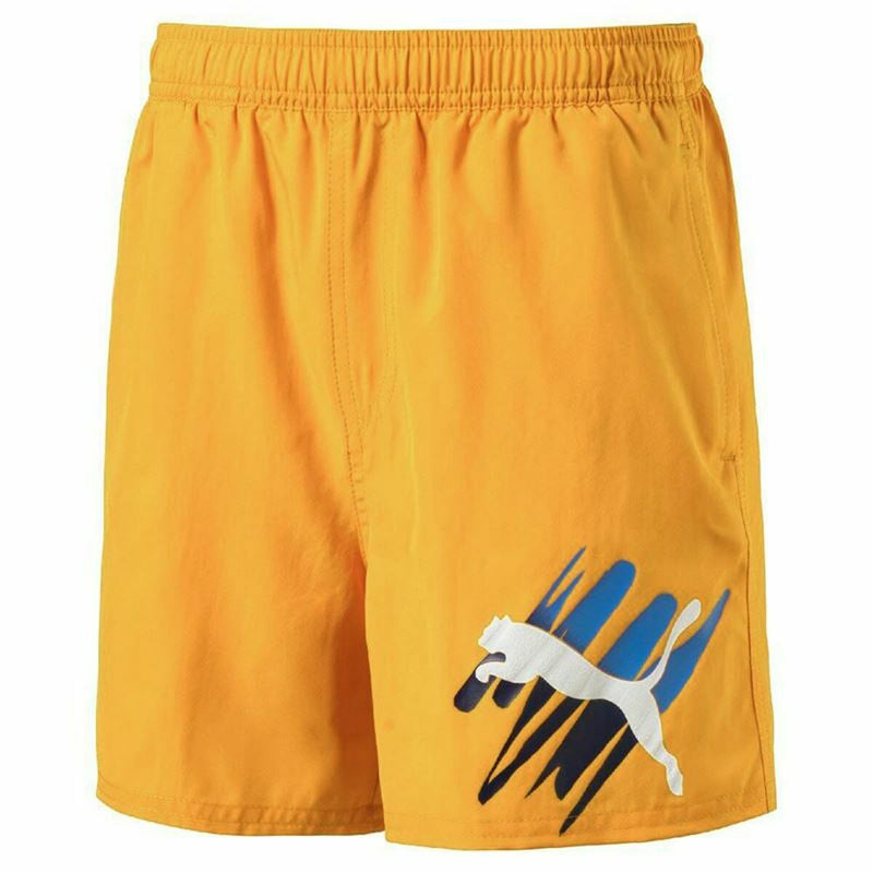 Sport Shorts for Kids Puma Style Summer Orange
