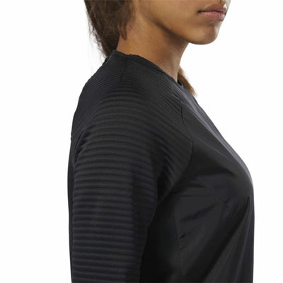 T-shirt à manches longues femme Reebok Thermowarm Deltapeak Noir