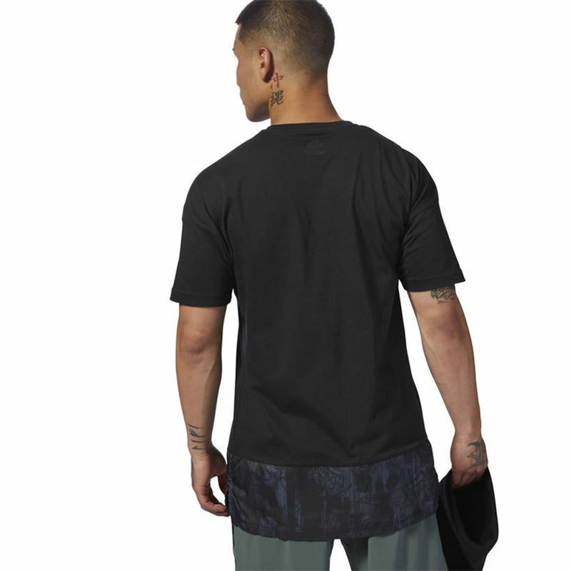 T-shirt à manches courtes homme Reebok Noir