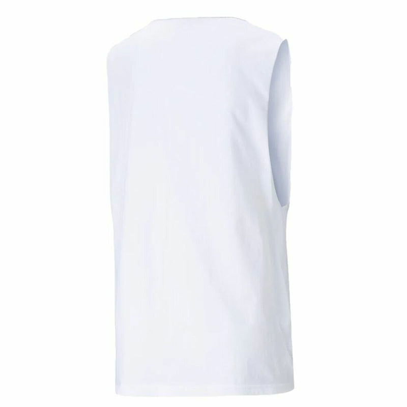 T-Shirt de Alças Mulher Puma Essentials Cut Off Logo Tank W Branco