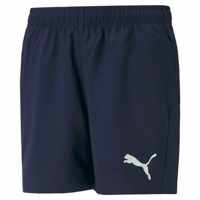 Adult Trousers Puma Active Woven B Dark blue