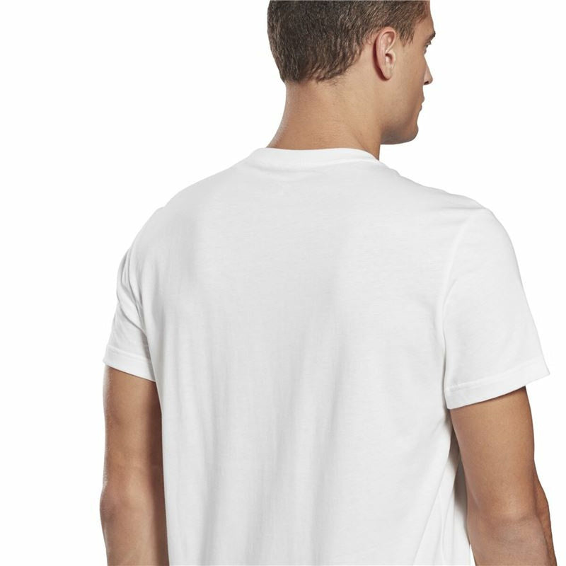 T-shirt à manches courtes homme Reebok Identity Blanc