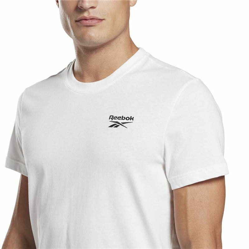 Men’s Short Sleeve T-Shirt Reebok Identity White