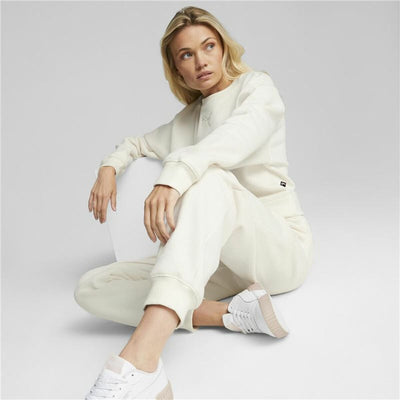 Fato de Treino de Mulher Puma Loungewear Branco