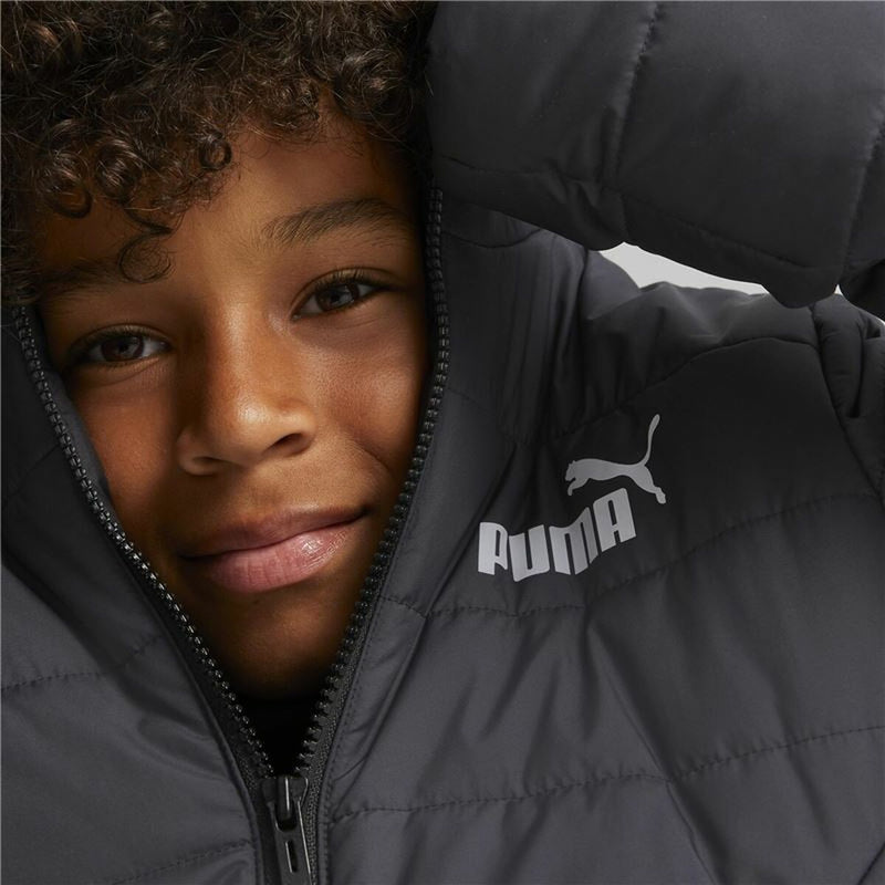 Veste de Sport pour Enfants Puma Essentials Padded Noir