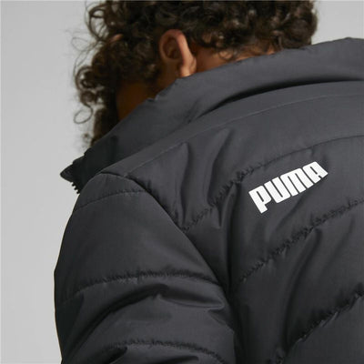 Children's Sports Jacket Puma Essentials Padded Black