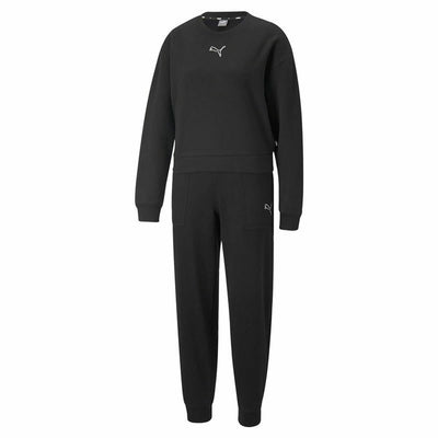 Women's Tracksuit Puma Loungewear Black