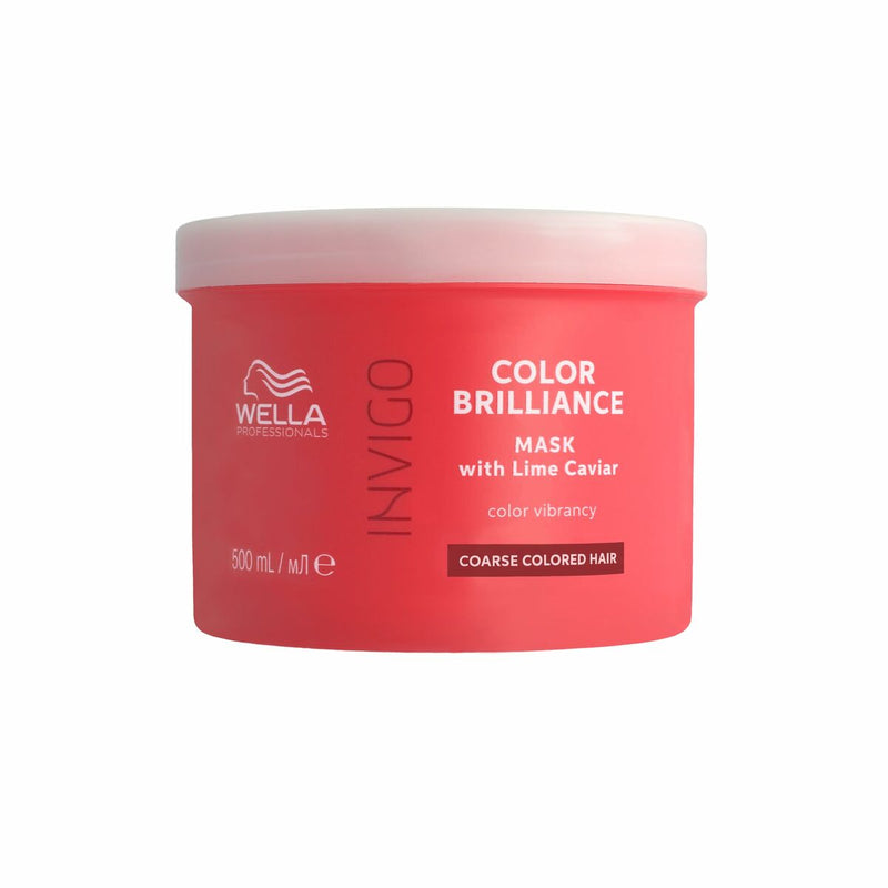 Masque revitalisant Wella Invigo Color Brilliance Cheveux colorés Cheveux épais 500 ml