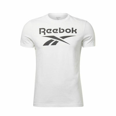 T-shirt à manches courtes homme Reebok  Big Logo Blanc