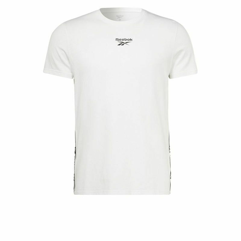 Men’s Short Sleeve T-Shirt Reebok Tape White