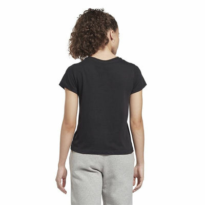 Women’s Short Sleeve T-Shirt Reebok Vector Black