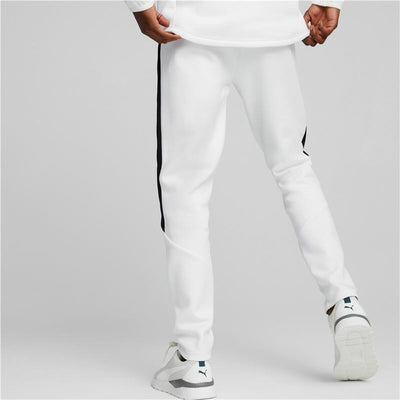 Long Sports Trousers Puma White Men