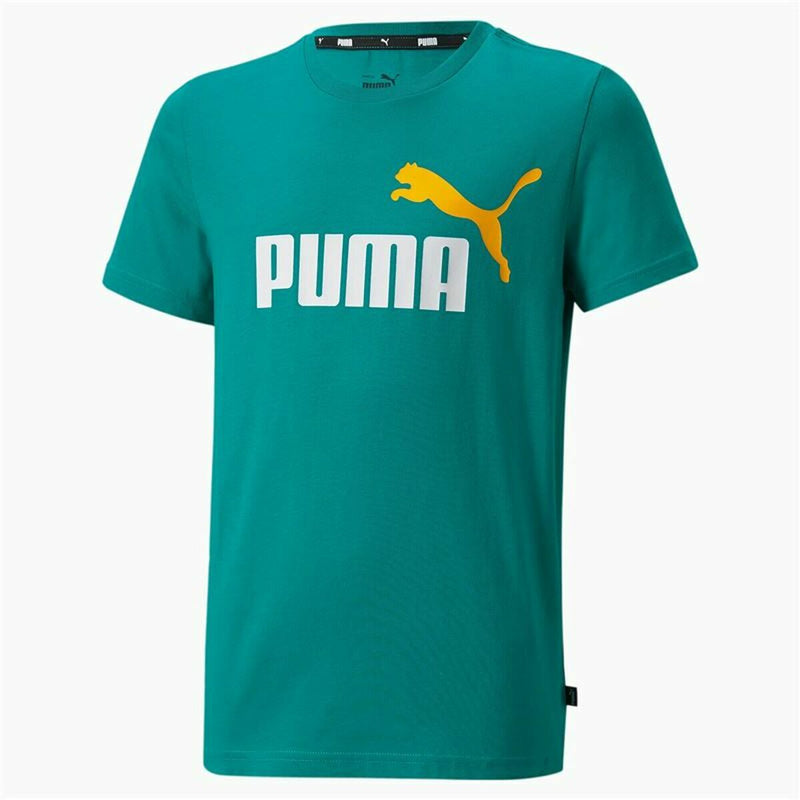 T shirt à manches courtes Enfant Puma Essentials+ Two-Tone Logo