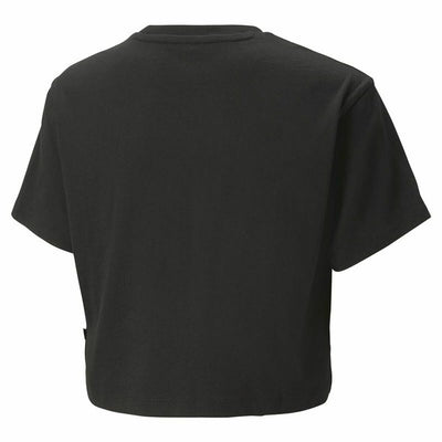 T shirt à manches courtes Enfant Puma Logo Cropped  Noir