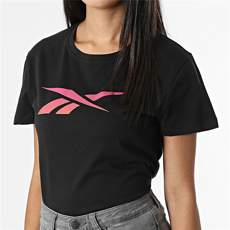 T-shirt à manches courtes femme Reebok  Vector Graphic Noir