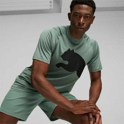 Men’s Short Sleeve T-Shirt Puma 523863 44 Green (M)