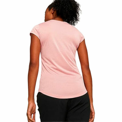 Women’s Short Sleeve T-Shirt Puma Train Favoriterse Light Pink