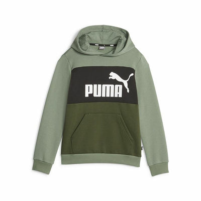 Children’s Sweatshirt Puma Ess Block Fl Green