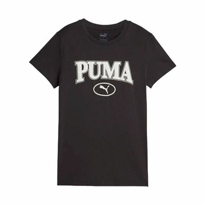 Women’s Short Sleeve T-Shirt Puma Squad Graphicc Black