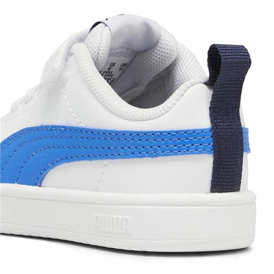 Sapatilhas de Desporto Infantis Puma Rickie+ Azul Branco